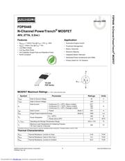 FDP8440 datasheet.datasheet_page 1