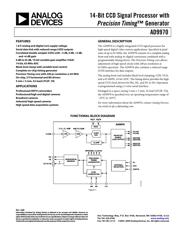 AD9970 Datenblatt PDF