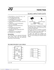 74VHCT02AM 数据规格书 1