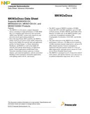 MKW21D512VHA5 数据规格书 1