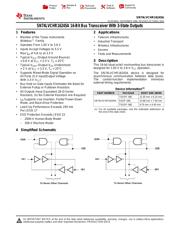 SN74LVCHR16245AVR datasheet.datasheet_page 1