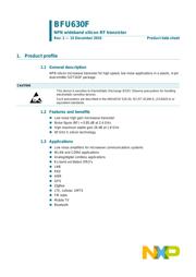 BFU630F datasheet.datasheet_page 1