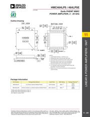 HMC464LP5ETR datasheet.datasheet_page 4