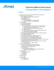 ATXMEGA128A1U-C7UR datasheet.datasheet_page 1