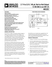 AD5320BRTZ-500RL7 Datenblatt PDF