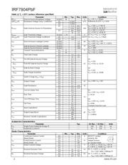 IRF7904PBF 数据规格书 2