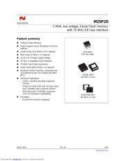 M25P20-VMN6TPB datasheet.datasheet_page 1