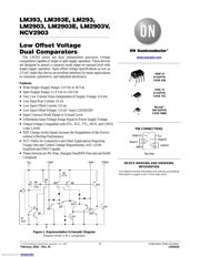 LM2903DR2G Datenblatt PDF