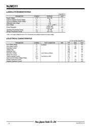 NJM311M datasheet.datasheet_page 2