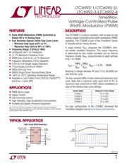 LTC6992CS6-2#TRMPBF Datenblatt PDF