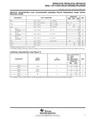 SN74ALS153NSR datasheet.datasheet_page 5