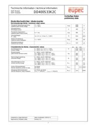 DD400S33K2C 数据规格书 1