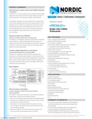 NRF24L01P datasheet.datasheet_page 1