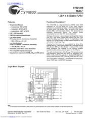 CY62128BLL-70ZXC datasheet.datasheet_page 1