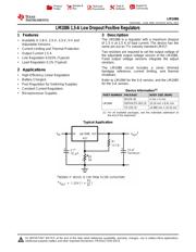 LM1086CT-ADJ/NOPB datasheet.datasheet_page 1