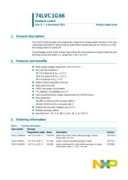 74LVC1G66GV 数据规格书 1