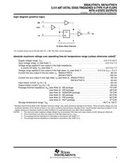 SN74LVTH574DWR datasheet.datasheet_page 3