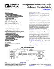 ADIS16480 datasheet.datasheet_page 1