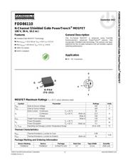 FDD86110 datasheet.datasheet_page 1