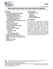 PCM1803 datasheet.datasheet_page 1