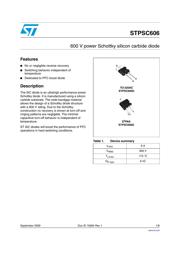 STPSC606D datasheet.datasheet_page 1