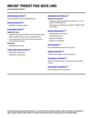 HMC460 datasheet.datasheet_page 2