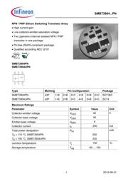 SMBT3904PN H6327 datasheet.datasheet_page 1