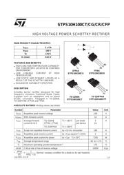 STPS10H100 datasheet.datasheet_page 1