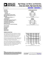 ADA4938-2ACPZ 数据规格书 1