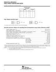 SN74LV21APWRG4 datasheet.datasheet_page 2