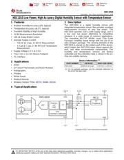 HDC1010EVM 数据规格书 1