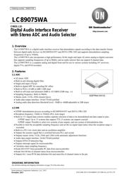 LC89075WA datasheet.datasheet_page 1