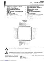 TRF6900 datasheet.datasheet_page 1