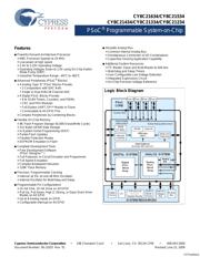 CY8C21634-24LFXI datasheet.datasheet_page 1