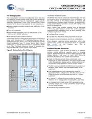 CY8C21634-24LFXI datasheet.datasheet_page 3