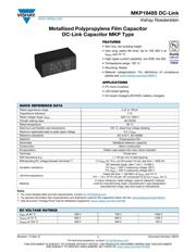 MKP1848S55010JP2C 数据规格书 1