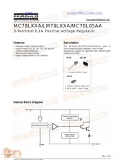 LM78L05 Datenblatt PDF