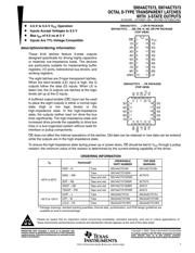 SN74ACT573NSRE4 datasheet.datasheet_page 1