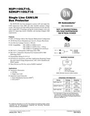 NUP1105LT1 数据规格书 1