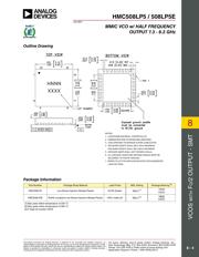 HMC508LP5E datasheet.datasheet_page 5