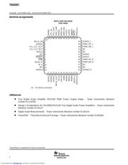 TAS5001IPFBR datasheet.datasheet_page 2