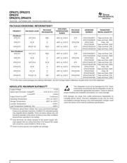 OPA2373 数据规格书 2