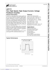 LM7171AIM/NOPB datasheet.datasheet_page 1