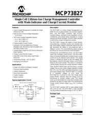 MCP73827-4.1VUATR 数据规格书 1