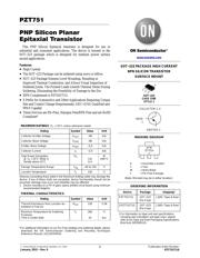 PZT751T1 数据规格书 1