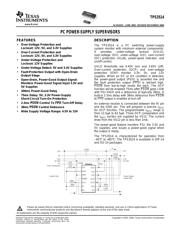 TPS3514D 数据规格书 1
