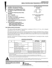 SN74AUC1G79YZAR 数据规格书 1