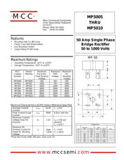 MP5010 数据规格书 1