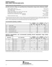 SN74F20N 数据规格书 2