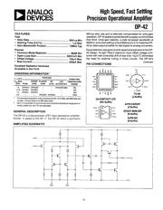 OP42AJ datasheet.datasheet_page 1